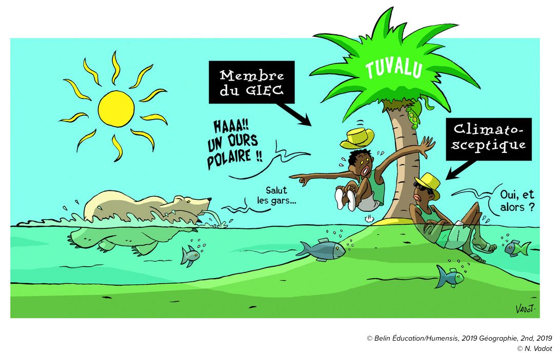 Le Rechauffement Climatique Vu Par Un Caricaturiste Manuel Numerique Max Belin