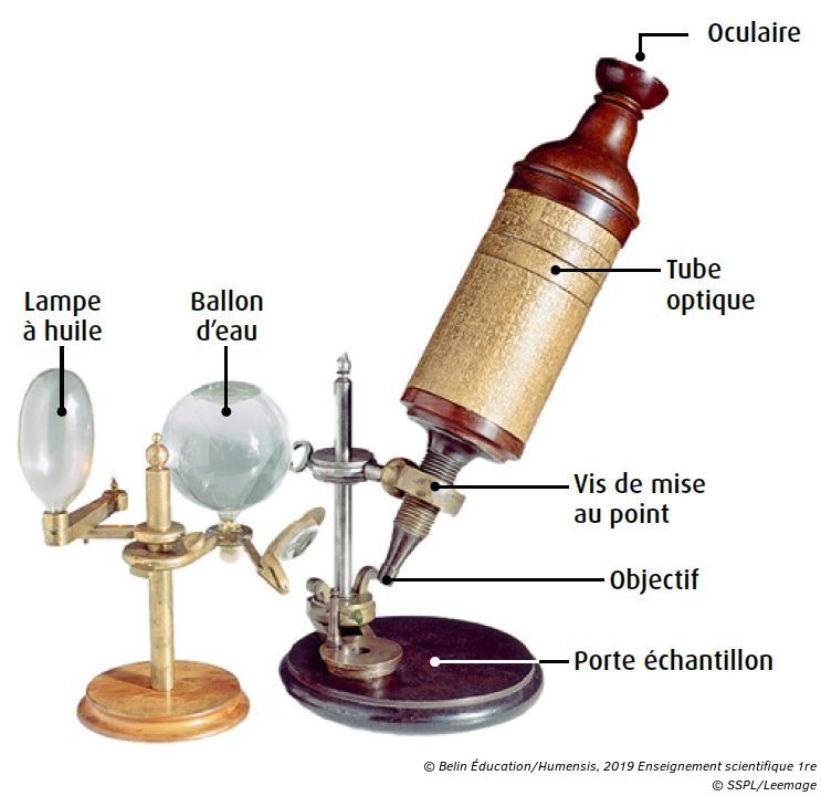 DOC 2 Reproduction du microscope de R. Hooke. - Manuel numérique max Belin