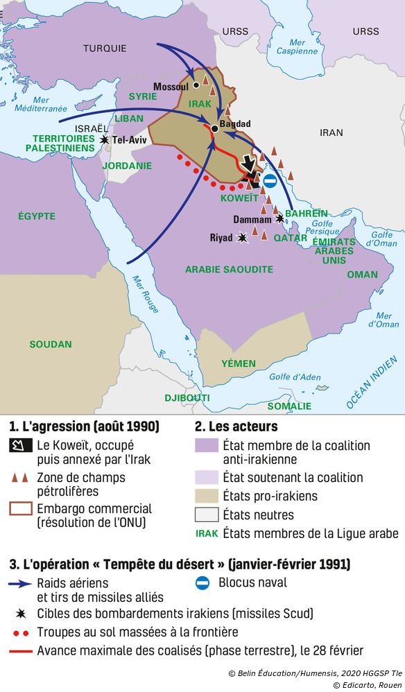 CONTEXTE : Les guerres du Golfe - Manuel numérique max Belin